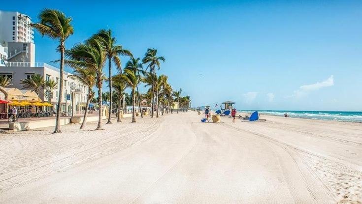 Private Hallandale Beach Studio Wbath Walking Distance To The Beach Pool Free Parking Exterior photo